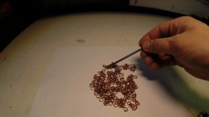 Превращение МЕДНОЙ ПРОВОЛОКИ в "ЗОЛОТУЮ" ЦЕПОЧКУ. цепочка из проволоки