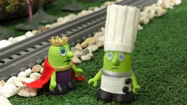 Funlings Toy Train Story - Bubbles Saves The Day смотреть онлайн