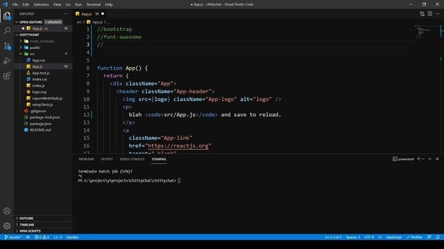 Client Setup | Basic Chat Application Using ReactJS & Socket.io | Part 4 смотреть онлайн