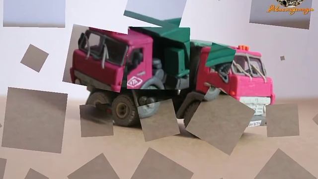 Модели строительной техники и грузовых автомобилей из пластилина смотреть онлайн