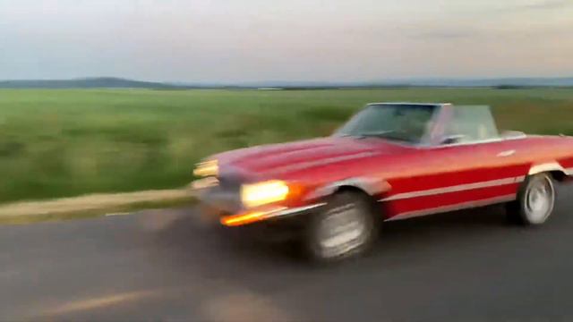 Mercedes sl r107 1973 v8 4.6 pure sound !!! Straight pipe смотреть онлайн
