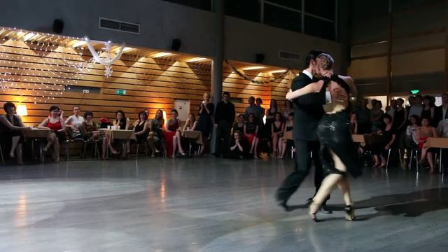Juan Rosales & Liza Lebedeva,2/3, Milonga "Me Gusta", Moscow, Russia, 27.12.2013 смотреть онлайн