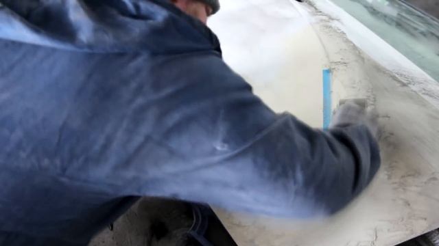 Kia Rio доводка ребра и грунтуем все Dyna 5:1 смотреть онлайн