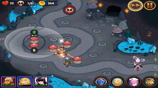 Realm Defense Hero. Caldera, how to immortal when Lava Transformation. TD Games. смотреть онлайн