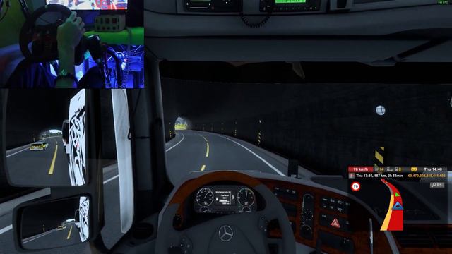 ETS2 1.43 MERCEDES ACTROS MP3 V8 SOUND محاكي الشاحنات الاوروبية مود مرسيدس اكتروس ام بي 3 смотреть онлайн