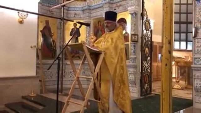 Слово на Божественной Литургии в Новогоднюю ночь смотреть онлайн