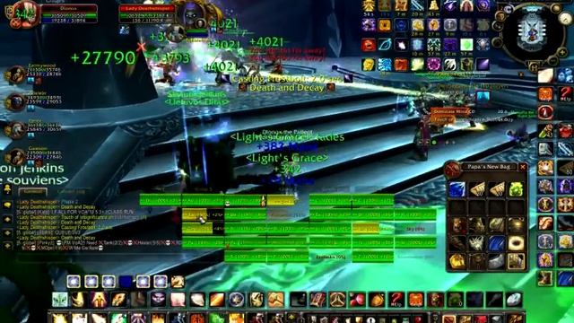 World of Warcraft - 25m Lady Deathwhisper - ICC Raid Boss #2 смотреть онлайн