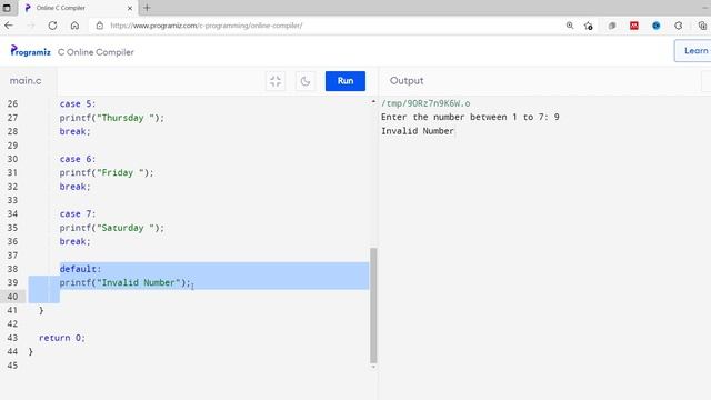 #11: Switch Statement in C | C Programming for Beginners смотреть онлайн