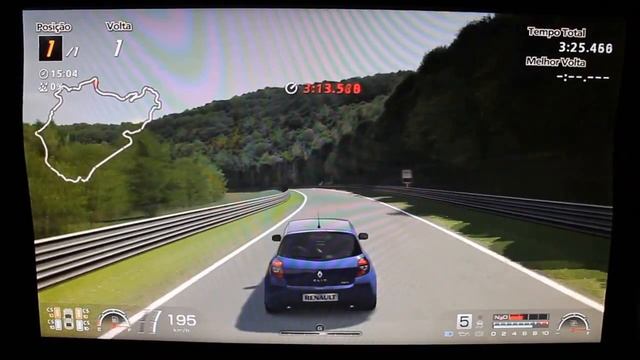 Grand Turismo 6- renault clio Rs nurburgring смотреть онлайн