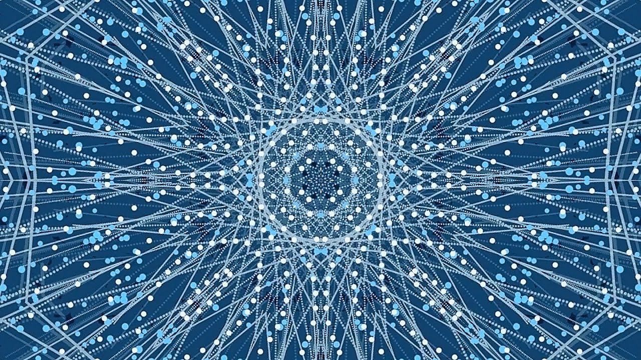 Абстрактный фон футаж. Красивый задний фон для видео - голубой, бирюзовый, синий. Футажи для монтажа смотреть онлайн