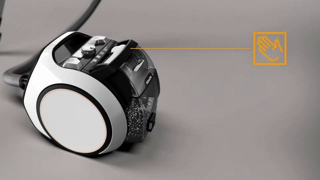 Vacuum cleaner Boost CX1 - Emptying the dust container I Miele смотреть онлайн