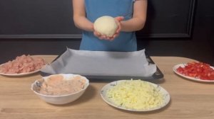 КАК ПРИГОТОВИТЬ ПИЦЦУ ЦЫПЛЕНОК РАНЧ!НАСТОЯЩИЙ РЕЦЕПТ