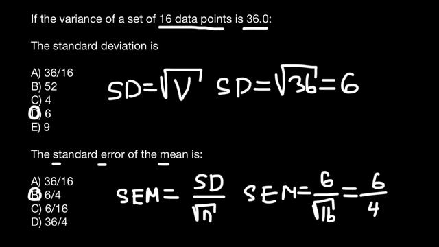 Standard Error of the Mean (SEM) смотреть онлайн