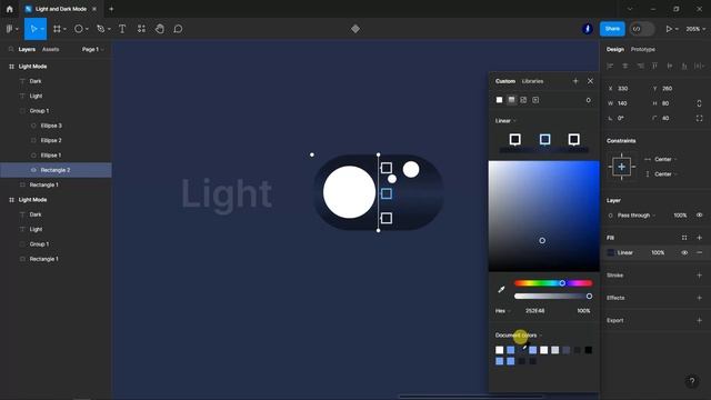 Prototyping Interactive Dark Light Mode in Figma | Easy steps Figma Toturial смотреть онлайн