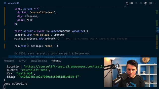 File Uploads with React, Node, and AWS S3 смотреть онлайн