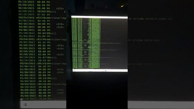 win+R. cmd. color 2. dir/s смотреть онлайн