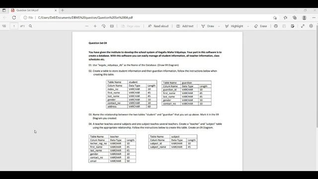 Java Institute Advanced Technology | DBMS Question Set 4 смотреть онлайн