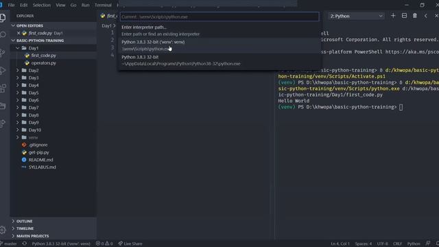 Basic Python Training (Online) - Virtual Environments смотреть онлайн