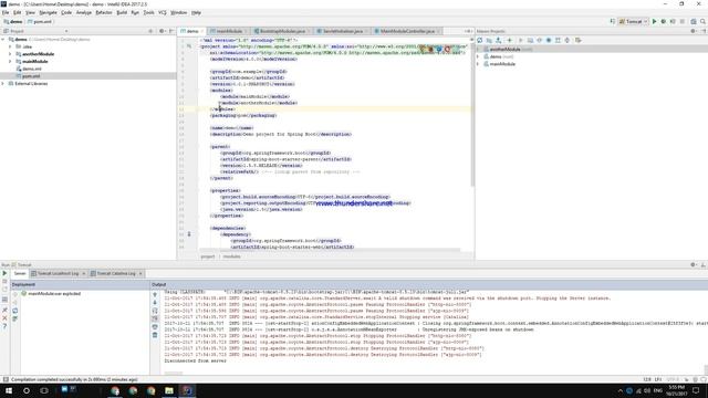 2017: Springboot Multi Module Project 10 Import module to project смотреть онлайн