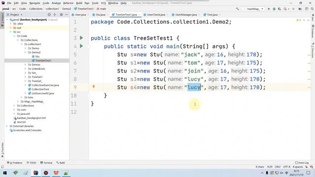 java基础之TreeSet是实现多个值比较排序 смотреть онлайн