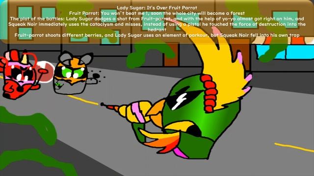 Miraculous Lady sugar and Squeak noir: 1 season 2 episode "Fruit-parrot" смотреть онлайн