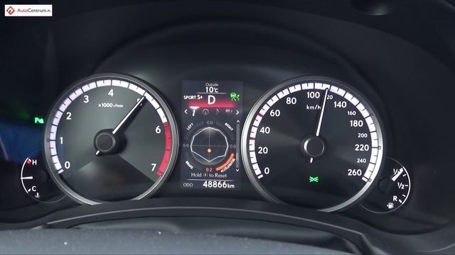 Lexus NX 200t 2.0 238 Hp (AT) - Acceleration 0-100 Km/h