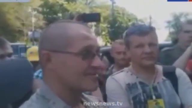 Ответ на попытку Кличко зачистить Майдан 'Пшол на хер!' смотреть онлайн