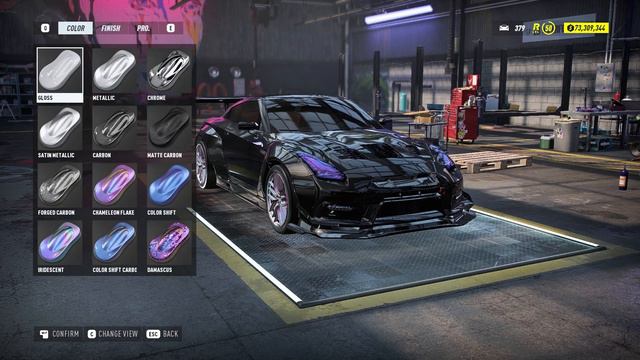 NFS Heat - Solo Play Nissan GT-R Premium TOP SPEED - 376km/h смотреть онлайн
