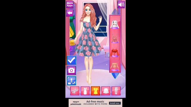 Dress up salon fashion style game смотреть онлайн