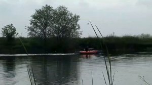Обзор и первый спуск на воду надувной самодельной байдарки