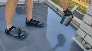 Эпоксидный наливной пол на террасе. Проект Meline Products. Набор №33.