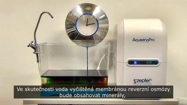 Zepter Aqueena Pro - čistička vody s 5stupňovým filtračním systémem смотреть онлайн