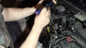 Ford connect    Замена корпуса термостата