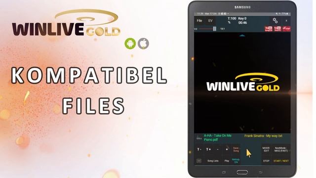 WINLIVE GOLD (android & iOS) - Professionelle App für Musiker und Sänger - DEUTSCH смотреть онлайн