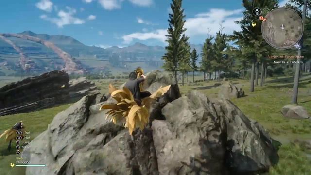 Final Fantasy XV (Chocobo Rental) How To Ride A Chocobo смотреть онлайн