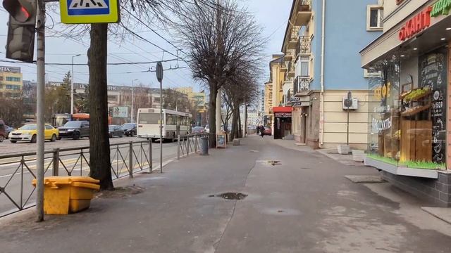 Walk in the center of Kaliningrad/Winter without snow. 11.01.2023 смотреть онлайн