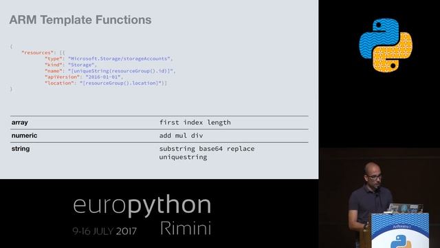 Peter Hoffmann - Infrastructure as Python Code: Run your Services on Microsoft Azure смотреть онлайн