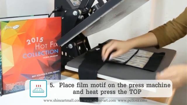 How to press Glitter Film Motif, Shineart mall смотреть онлайн