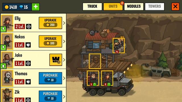 Camp Defense - Offline Tower Defense (Android Gameplay)