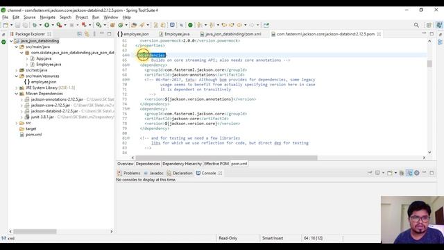 #1. JSON Data binding to JAVA Object Hands on || SPRING REST || SK SLATE смотреть онлайн