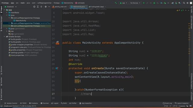 How to convert a String to an int in Java? in Android Studio смотреть онлайн