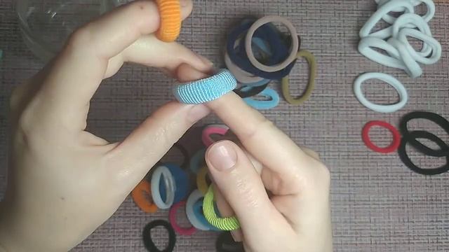 Как выбрать качественные резинки для волос. Обзор моих резинок. How to choose quality hair ties. смотреть онлайн
