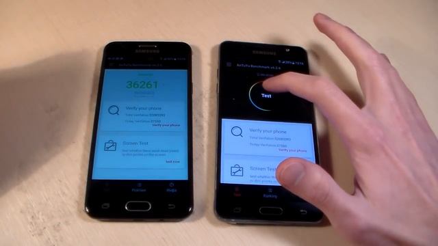 Samsung Galaxy J5 Prime vs Samsung Galaxy J5 2016 смотреть онлайн