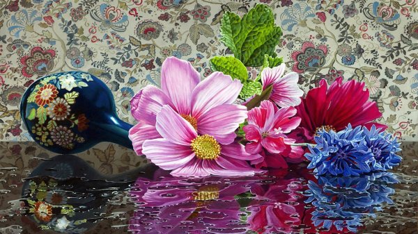 Цветочная магия художника Эрика Верта (Eric Wert)