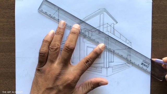 How to Draw a House in 2-Point Perspective смотреть онлайн