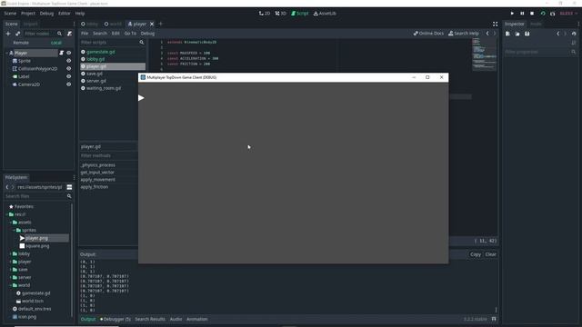 How To Make A Dedicated Server Multiplayer Game in Godot | Spawning Players смотреть онлайн