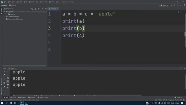 Python Variables - Assign Multiple Values | Python Tutorial | Full Course | #6 смотреть онлайн
