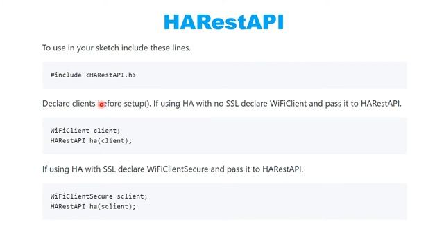 HARestAPI: Control Home Assistant directly using ESP8266 смотреть онлайн
