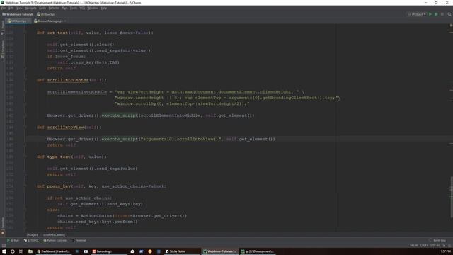 Advanced Webdriver - Wrapper for UI Objects смотреть онлайн