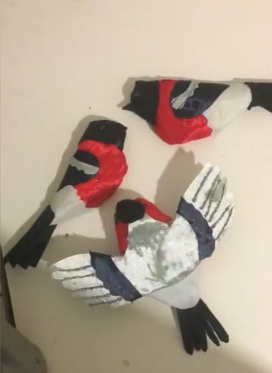 Снегири из втулок смотреть онлайн